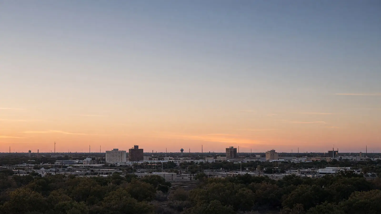 Mission skyline at dusk